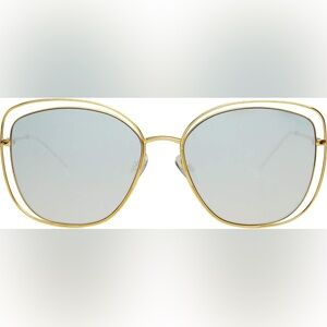 FREYRS Golden Girl Oversized Mirrored Deigner Womens Sunglasses